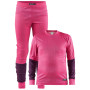 Dječji set Craft Baselayer JR ružičasta