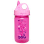 Dječja flašica  Nalgene Grip ’n Gulp tamno ljubičasta/ružičasta  Pink w/Woodland Art