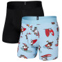 Bokserice Saxx Droptemp Cooling Cotton Bb Fly 2Pk