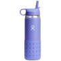 Dječja boca Hydro Flask Kids Wide Mouth 20 oz Straw Lid/Boot