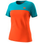 Ženska funkcionalna majica Dynafit Traverse S-Tech S/S Tee W narančasta