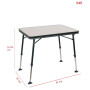 Stol Crespo AP-245 80x60 cm