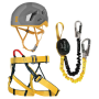 Samoosiguravajući komplet (via ferrata set) Singing Rock Packet Ferrata II (yellow/grey)