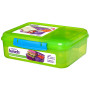 Kutija za užinu Sistema Bento Lunch To Go zelena