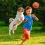 Igračka za psa Nerf Dog X-Weave Soccer Squeak Ball 12,5 cm