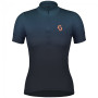Ženski biciklistički dres Scott Endurance 15 SS tamno plava