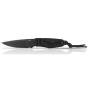Nož Acta non verba P100 Dlc/Plain edge crna Black/Black