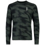 Muške funkcionalne majice Mons Royale Cascade Merino Flex 200 Ls Rosin Motion siva/crna RosinMotion