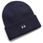 Zimska kapa Under Armour Halftime Beanie tamno plava Midnight Navy / / White