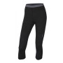 Ženske 3/4 hlače Husky Merino 100 crna
