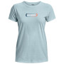 Ženska majica Under Armour GRADIENT PILL SS svijetlo plava
