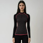 Ženska funkcionalna majica Zulu Merino 240 Zip Long