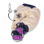 Softshell hlače za mališane s runom Unuo Softshell Sherpa Basic