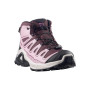 Dječja obuća Salomon X Ultra Mid Gtx J Huckleberry-Dawn Pink-Concord Grape