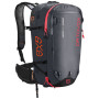 Lava torbe s airbagom Ortovox Ascent 38 S Avabag Kit crna BlackAnthracite