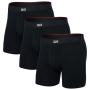 Bokserice Saxx Vibe Xtra Soft Comfort Boxer Brf Fly 3Pk crna black