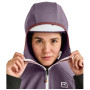 Ženska jakna Ortovox Fleece Rib Hoody W