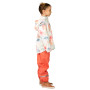 Dječje vodootporne hlače DucKsday Rain pants Coral
