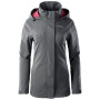 Ženska jakna Hi-Tec Orati Lady siva MoonGrey/BrightRose