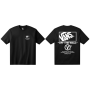 Muška majica Vans Stacked Hi SS Tee crna Black/White