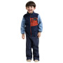 Dječja dukserica Didriksons Anten Kids Fullzip 2 Winter Blue