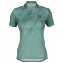 Biciklistički dres Scott W's Endurance 30 SS svijetlo zelena