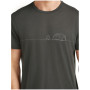 Muške funkcionalne majice Icebreaker Merino Blend Core SS Tee Single Line Camp