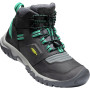 Dječje cipele Keen Ridge Flex Mid Wp Children crna/zelena Magnet/Greenlake