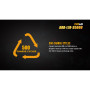 Baterija na punjenje Fenix 18650 3500 mAh USB Li-ion