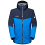 Muška jakna Mammut Convey Tour HS Hooded Jacket Men plava / svijetloplava