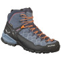 Muška obuća Salewa MS Alp Trainer MID GTX siva/crna OmbreBlue/FluoOrange