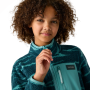 Dječja funkcionalna dukserica Regatta Junior Frankie Warm Fleece Mediterranea Zebra