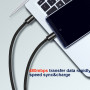 Kabeli za punjenje i sinhronizaciju Swissten Textile USB-C / USB-C 2 m