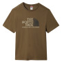 Muška majica The North Face S/S Rust 2 Tee zelena/smeđa