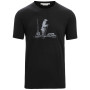 Muške funkcionalne majice Icebreaker Men Tech Lite II SS Tee Polar Paddle crna