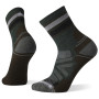 Muške čarape Smartwool Hike Light Cushion Striped Mid Crew siva/smeđa