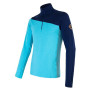 Muške funkcionalne majice Sensor Merino Extreme zip plava TmModrá/Blue