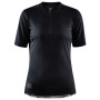 Ženski biciklistički dres Craft Core Offroad Ss crna Black