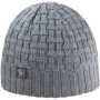 Pletena kapa od merino vune Kama A112 siva Grey
