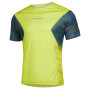 Muška majica La Sportiva Pacer T-Shirt M žuta Lime Punch/Storm Blue