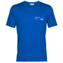 Muška majica Icebreaker Tech Lite II SS Tee Alpine Zone plava