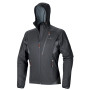 Muška jakna Ferrino Hoste Jacket Man crna Anthracite