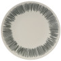 Izložbeni tanjur Vango Bamboo Dinner Plate siva
