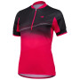 Ženski biciklistički dres Etape Liv crna/ružičasta Pink/Black