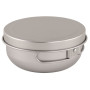 Set posuđa Easy Camp Adventure Ultra Light Cook Set srebrena Silver