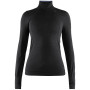 Ženska majica Craft Fuseknit Comfort Zip W crna