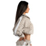 Ženska dukserica Nebbia Half-Zip Leopard Sweatshirt Primal