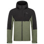 Muška softshell jakna Loap Lustav zelena/crna