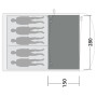 Tepisi za šator Outwell Flat Woven Carpet Ashwood 5