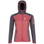 Ženska jakna High Point Merino Alpha Lady Hoody crvena BrickRed/Anthracite